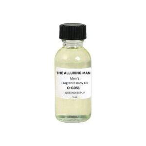 The Alluring Man (Men) Body Oil 1 oz Fragrance All Natural Scent